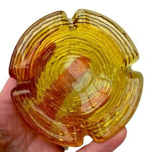 Retro Mini Glass Ashtray